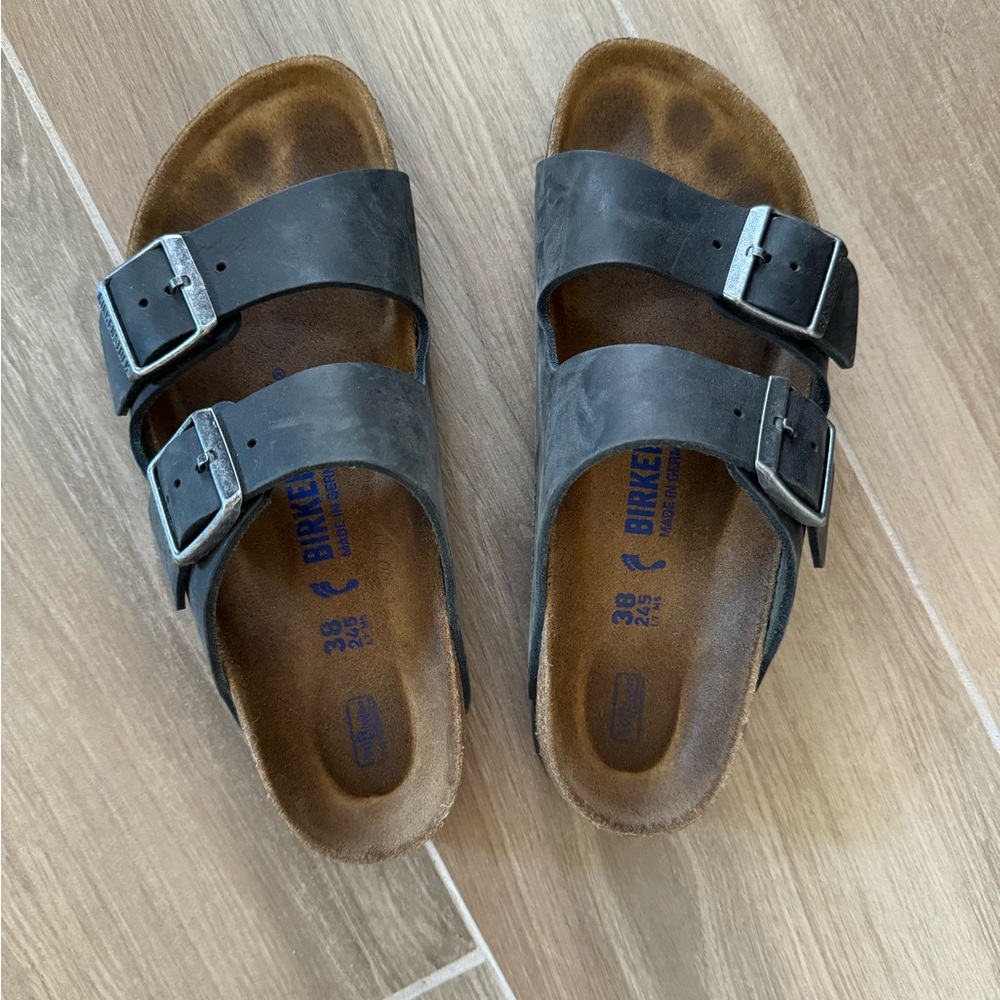 Barely worn Arizona Birkenstocks.